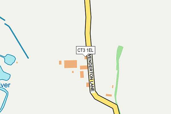 CT3 1EL map - OS OpenMap – Local (Ordnance Survey) CT3 1EL map - OS OpenMap – Local (Ordnance Survey)
