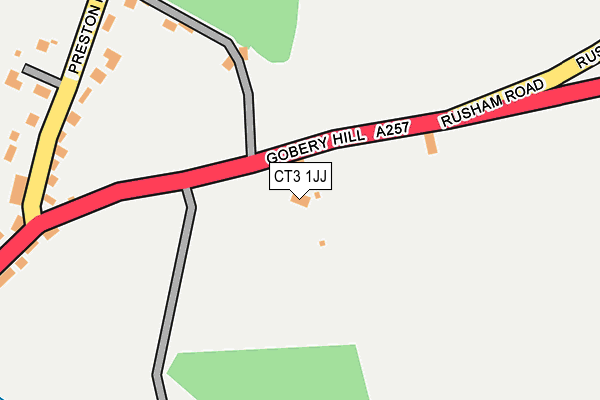 CT3 1JJ map - OS OpenMap – Local (Ordnance Survey) CT3 1JJ map - OS OpenMap – Local (Ordnance Survey)