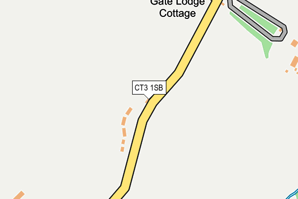 CT3 1SB map - OS OpenMap – Local (Ordnance Survey) CT3 1SB map - OS OpenMap – Local (Ordnance Survey)