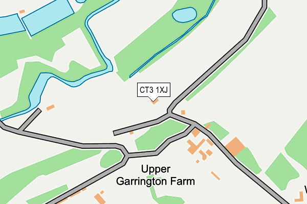 CT3 1XJ map - OS OpenMap – Local (Ordnance Survey) CT3 1XJ map - OS OpenMap – Local (Ordnance Survey)
