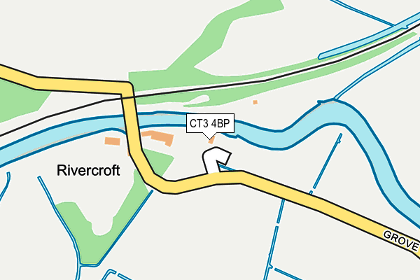 CT3 4BP map - OS OpenMap – Local (Ordnance Survey) CT3 4BP map - OS OpenMap – Local (Ordnance Survey)