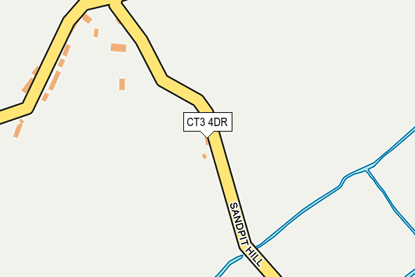 CT3 4DR map - OS OpenMap – Local (Ordnance Survey) CT3 4DR map - OS OpenMap – Local (Ordnance Survey)