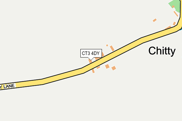 CT3 4DY map - OS OpenMap – Local (Ordnance Survey) CT3 4DY map - OS OpenMap – Local (Ordnance Survey)