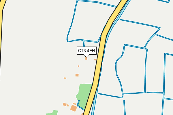 CT3 4EH map - OS OpenMap – Local (Ordnance Survey) CT3 4EH map - OS OpenMap – Local (Ordnance Survey)