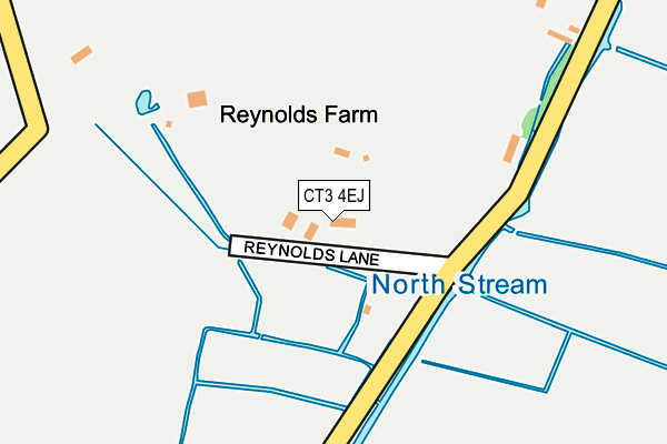 CT3 4EJ map - OS OpenMap – Local (Ordnance Survey) CT3 4EJ map - OS OpenMap – Local (Ordnance Survey)
