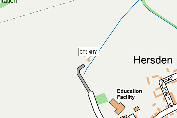 CT3 4HY map - OS OpenMap – Local (Ordnance Survey) CT3 4HY map - OS OpenMap – Local (Ordnance Survey)