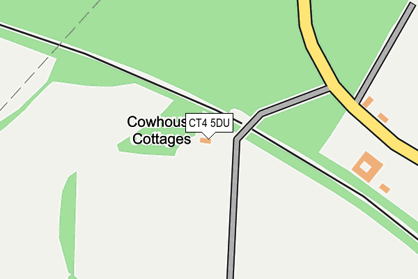 CT4 5DU map - OS OpenMap – Local (Ordnance Survey) CT4 5DU map - OS OpenMap – Local (Ordnance Survey)
