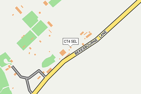CT4 5EL map - OS OpenMap – Local (Ordnance Survey) CT4 5EL map - OS OpenMap – Local (Ordnance Survey)