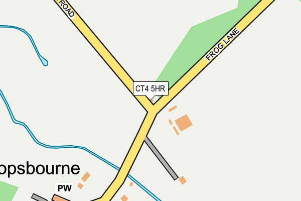CT4 5HR map - OS OpenMap – Local (Ordnance Survey) CT4 5HR map - OS OpenMap – Local (Ordnance Survey)