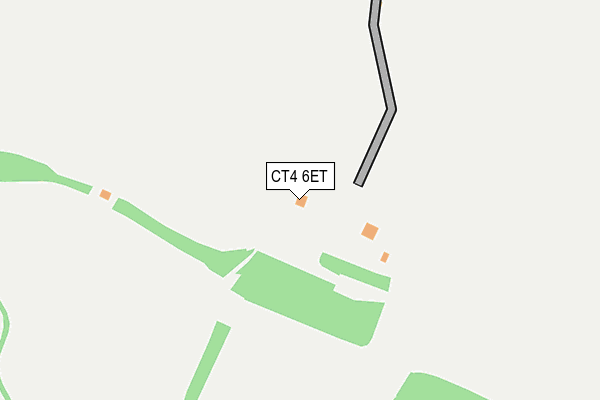 CT4 6ET map - OS OpenMap – Local (Ordnance Survey) CT4 6ET map - OS OpenMap – Local (Ordnance Survey)