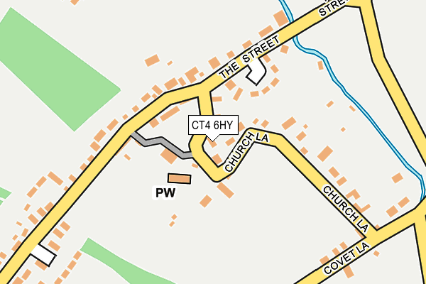 CT4 6HY map - OS OpenMap – Local (Ordnance Survey) CT4 6HY map - OS OpenMap – Local (Ordnance Survey)