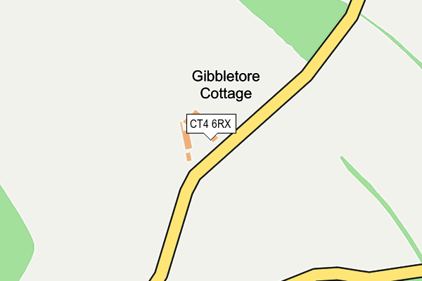 CT4 6RX map - OS OpenMap – Local (Ordnance Survey) CT4 6RX map - OS OpenMap – Local (Ordnance Survey)