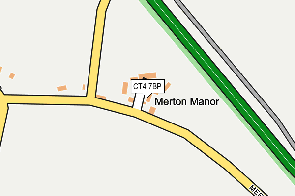 CT4 7BP map - OS OpenMap – Local (Ordnance Survey) CT4 7BP map - OS OpenMap – Local (Ordnance Survey)