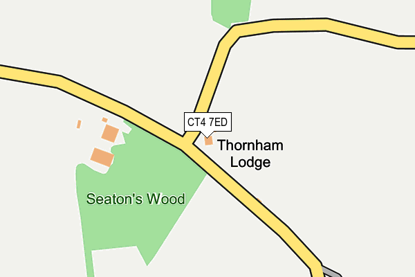 CT4 7ED map - OS OpenMap – Local (Ordnance Survey) CT4 7ED map - OS OpenMap – Local (Ordnance Survey)