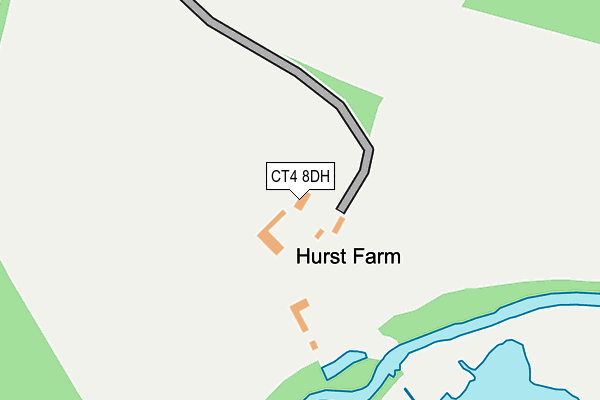 CT4 8DH map - OS OpenMap – Local (Ordnance Survey) CT4 8DH map - OS OpenMap – Local (Ordnance Survey)
