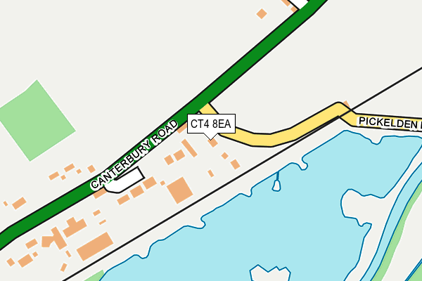 CT4 8EA map - OS OpenMap – Local (Ordnance Survey) CT4 8EA map - OS OpenMap – Local (Ordnance Survey)