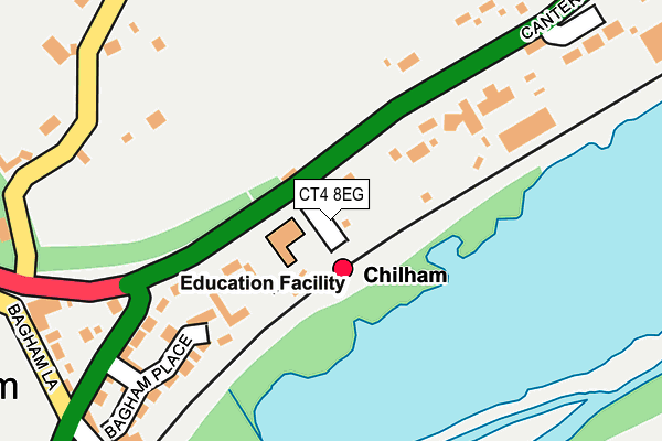 CT4 8EG map - OS OpenMap – Local (Ordnance Survey) CT4 8EG map - OS OpenMap – Local (Ordnance Survey)