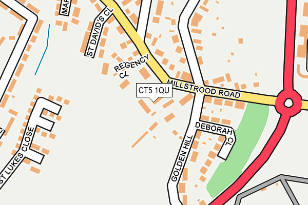 CT5 1QU map - OS OpenMap – Local (Ordnance Survey) CT5 1QU map - OS OpenMap – Local (Ordnance Survey)