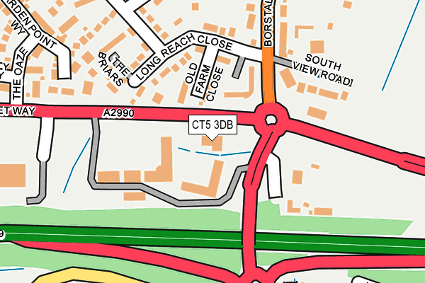 CT5 3DB map - OS OpenMap – Local (Ordnance Survey) CT5 3DB map - OS OpenMap – Local (Ordnance Survey)