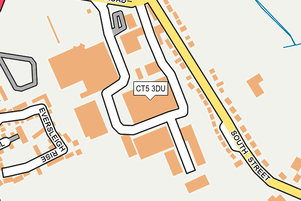CT5 3DU map - OS OpenMap – Local (Ordnance Survey) CT5 3DU map - OS OpenMap – Local (Ordnance Survey)