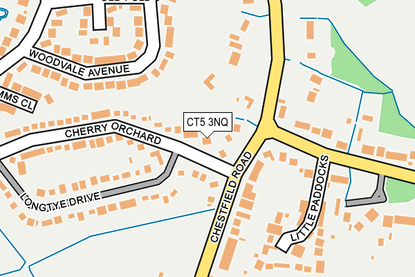 CT5 3NQ map - OS OpenMap – Local (Ordnance Survey) CT5 3NQ map - OS OpenMap – Local (Ordnance Survey)