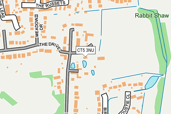 CT5 3NU map - OS OpenMap – Local (Ordnance Survey) CT5 3NU map - OS OpenMap – Local (Ordnance Survey)