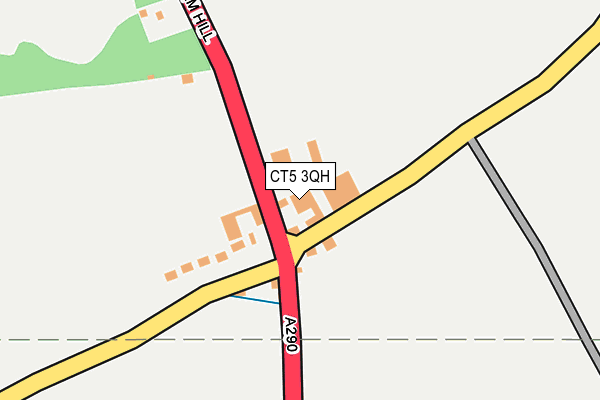 CT5 3QH map - OS OpenMap – Local (Ordnance Survey) CT5 3QH map - OS OpenMap – Local (Ordnance Survey)