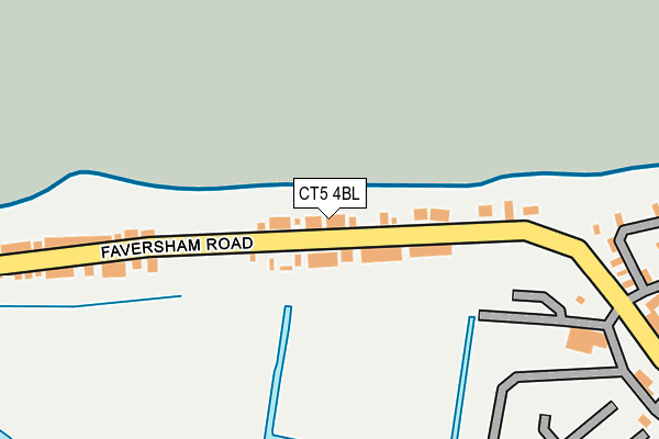 CT5 4BL map - OS OpenMap – Local (Ordnance Survey) CT5 4BL map - OS OpenMap – Local (Ordnance Survey)