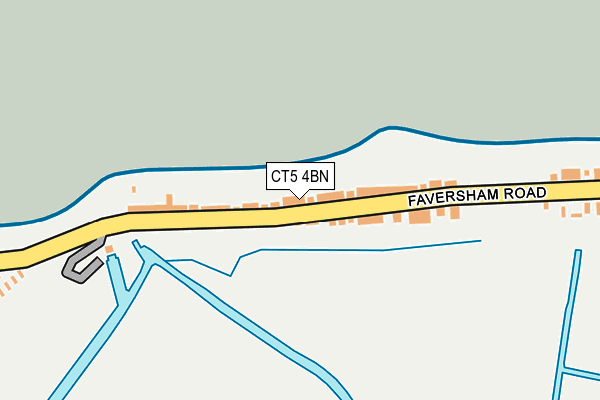CT5 4BN map - OS OpenMap – Local (Ordnance Survey) CT5 4BN map - OS OpenMap – Local (Ordnance Survey)