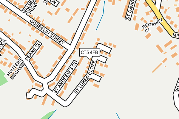 CT5 4FB map - OS OpenMap – Local (Ordnance Survey) CT5 4FB map - OS OpenMap – Local (Ordnance Survey)