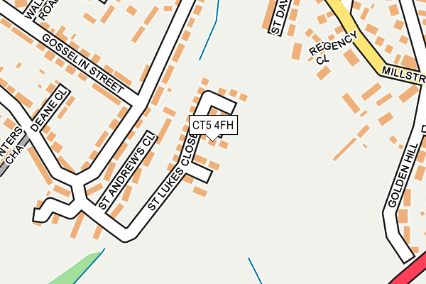 CT5 4FH map - OS OpenMap – Local (Ordnance Survey) CT5 4FH map - OS OpenMap – Local (Ordnance Survey)