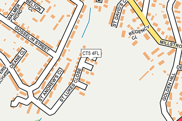 CT5 4FL map - OS OpenMap – Local (Ordnance Survey) CT5 4FL map - OS OpenMap – Local (Ordnance Survey)