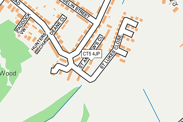 CT5 4JP map - OS OpenMap – Local (Ordnance Survey) CT5 4JP map - OS OpenMap – Local (Ordnance Survey)