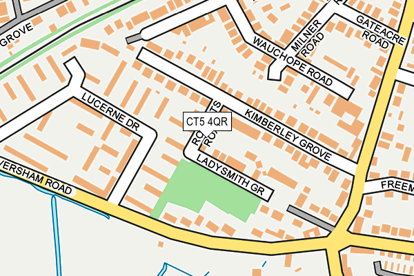 CT5 4QR map - OS OpenMap – Local (Ordnance Survey) CT5 4QR map - OS OpenMap – Local (Ordnance Survey)