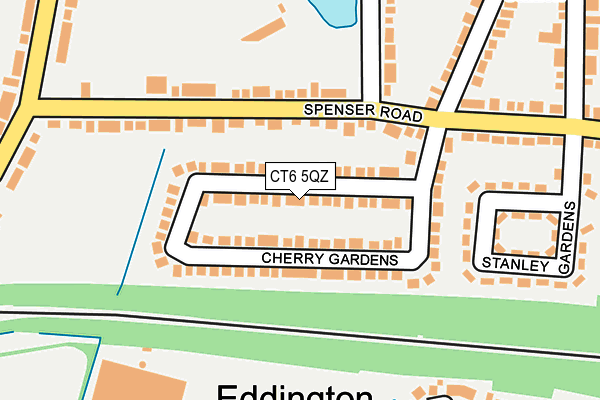 CT6 5QZ map - OS OpenMap – Local (Ordnance Survey) CT6 5QZ map - OS OpenMap – Local (Ordnance Survey)