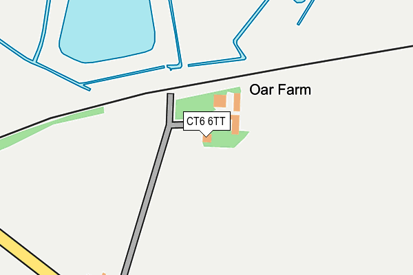 CT6 6TT map - OS OpenMap – Local (Ordnance Survey) CT6 6TT map - OS OpenMap – Local (Ordnance Survey)