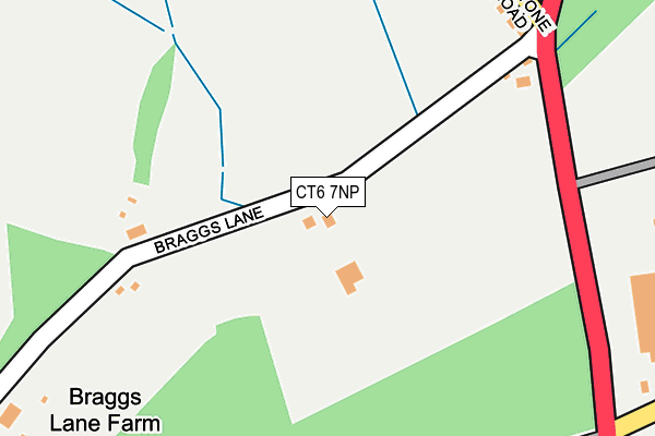 CT6 7NP map - OS OpenMap – Local (Ordnance Survey) CT6 7NP map - OS OpenMap – Local (Ordnance Survey)