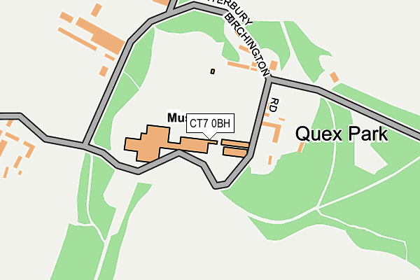 CT7 0BH map - OS OpenMap – Local (Ordnance Survey) CT7 0BH map - OS OpenMap – Local (Ordnance Survey)