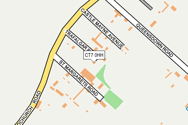 CT7 0HH map - OS OpenMap – Local (Ordnance Survey) CT7 0HH map - OS OpenMap – Local (Ordnance Survey)