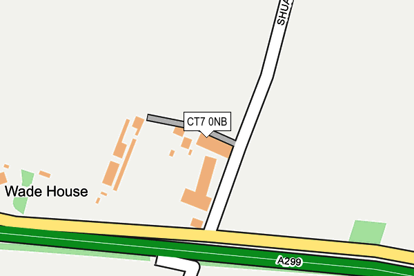 CT7 0NB map - OS OpenMap – Local (Ordnance Survey) CT7 0NB map - OS OpenMap – Local (Ordnance Survey)