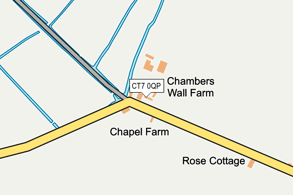 CT7 0QP map - OS OpenMap – Local (Ordnance Survey) CT7 0QP map - OS OpenMap – Local (Ordnance Survey)