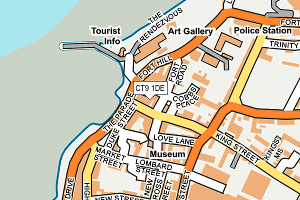 CT9 1DE map - OS OpenMap – Local (Ordnance Survey) CT9 1DE map - OS OpenMap – Local (Ordnance Survey)