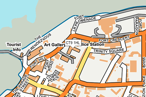 CT9 1HL map - OS OpenMap – Local (Ordnance Survey) CT9 1HL map - OS OpenMap – Local (Ordnance Survey)