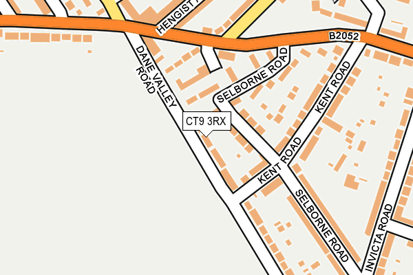 CT9 3RX map - OS OpenMap – Local (Ordnance Survey) CT9 3RX map - OS OpenMap – Local (Ordnance Survey)
