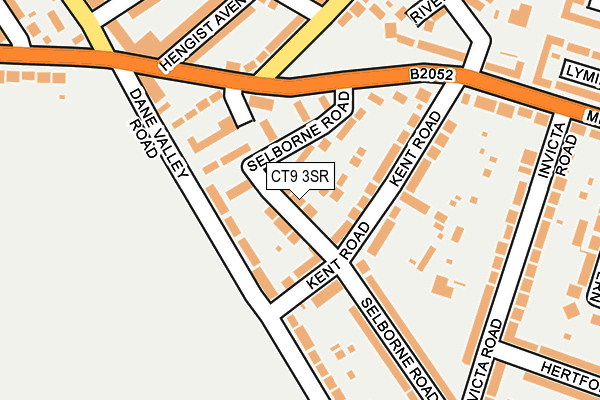 CT9 3SR map - OS OpenMap – Local (Ordnance Survey) CT9 3SR map - OS OpenMap – Local (Ordnance Survey)