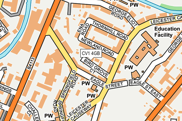 CV1 4GB map - OS OpenMap – Local (Ordnance Survey) CV1 4GB map - OS OpenMap – Local (Ordnance Survey)