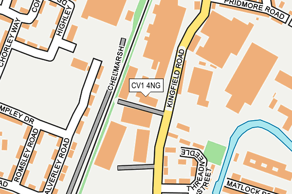 CV1 4NG map - OS OpenMap – Local (Ordnance Survey) CV1 4NG map - OS OpenMap – Local (Ordnance Survey)
