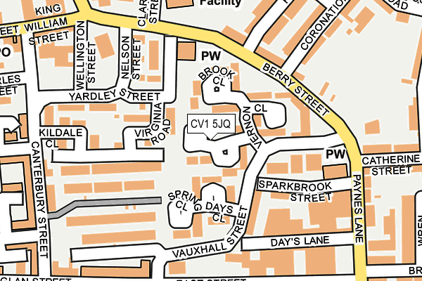CV1 5JQ map - OS OpenMap – Local (Ordnance Survey) CV1 5JQ map - OS OpenMap – Local (Ordnance Survey)