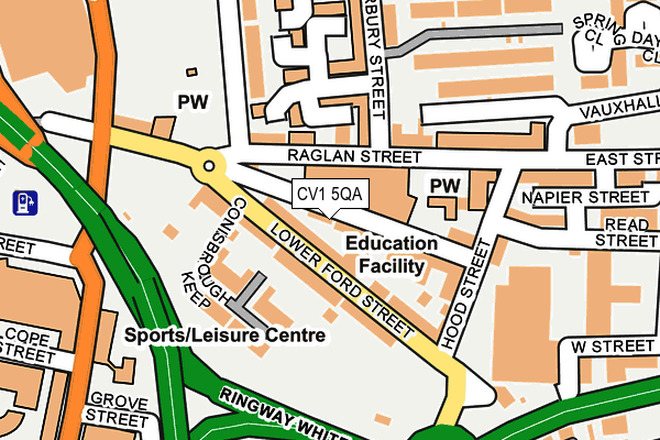 CV1 5QA maps, stats, and open data