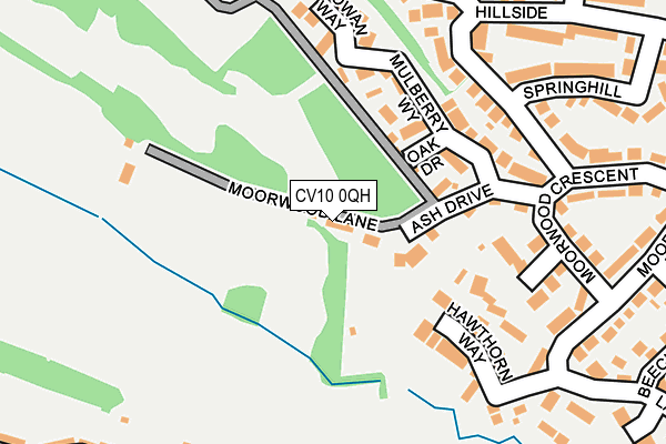CV10 0QH map - OS OpenMap – Local (Ordnance Survey) CV10 0QH map - OS OpenMap – Local (Ordnance Survey)